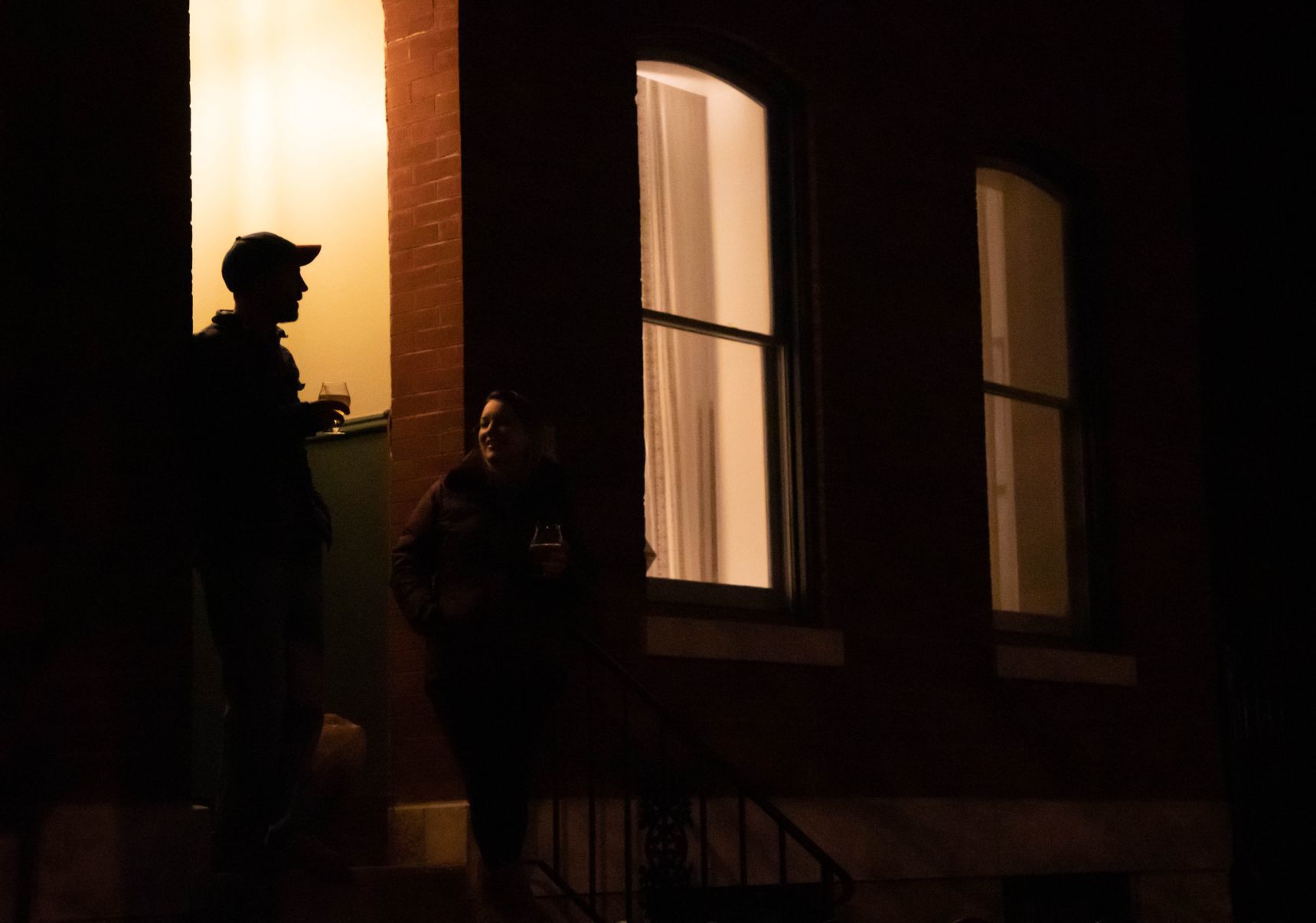 Neighbors howl at the moon every night to spread cheer in the wake of the spread of the coronavirus and social distancing